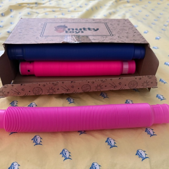 9 POP Tubes & 1 Bubble Pop It Gaming Controller Fidget Toy Bundle - Picture 4 of 4